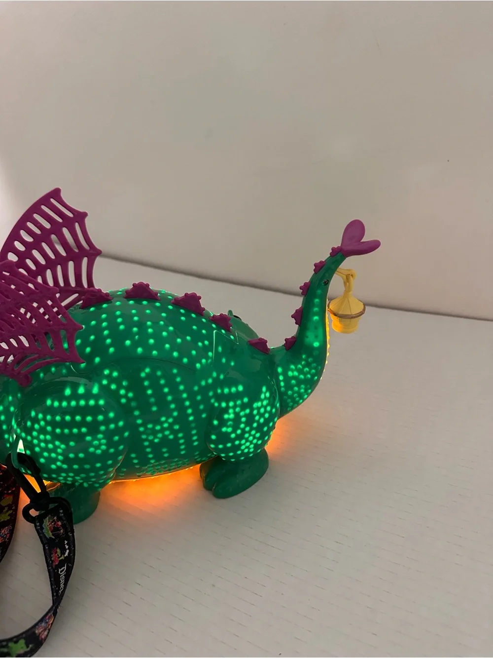 Disney Parks Light up Elliot Dragon Popcorn Bucket Main Street Electrical Parade